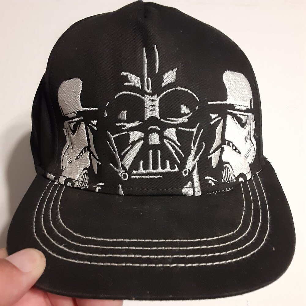 Star Wars Youth Darth Vader Storm Trooper OSFM Hat/Cap